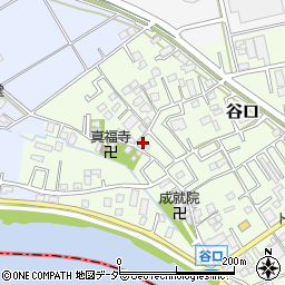 埼玉県三郷市谷口49周辺の地図