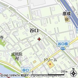 埼玉県三郷市谷口101周辺の地図