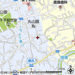 埼玉県入間市新久670周辺の地図