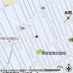 埼玉県狭山市水野767周辺の地図