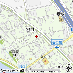 埼玉県三郷市谷口99周辺の地図