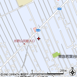 埼玉県狭山市水野830周辺の地図