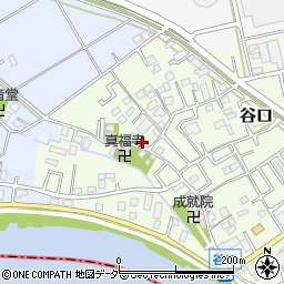埼玉県三郷市谷口47周辺の地図