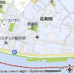埼玉県三郷市花和田156周辺の地図