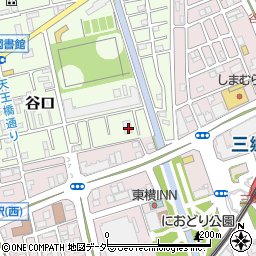 埼玉県三郷市谷口675周辺の地図