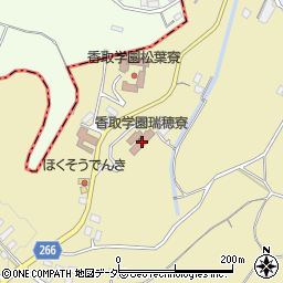 香取学園瑞穂寮周辺の地図