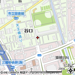 埼玉県三郷市谷口669-11周辺の地図