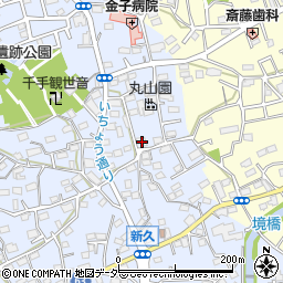 埼玉県入間市新久694周辺の地図