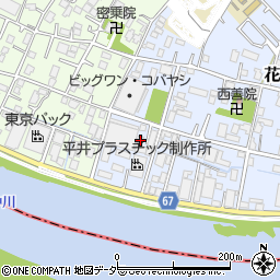 埼玉県三郷市花和田18周辺の地図