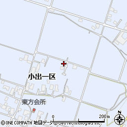 長野県伊那市西春近小出一区1107-6周辺の地図