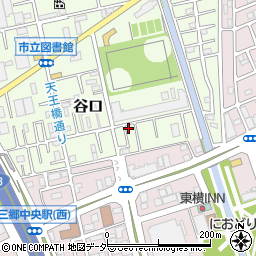 埼玉県三郷市谷口669-12周辺の地図