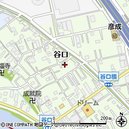 埼玉県三郷市谷口100周辺の地図