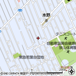 埼玉県狭山市水野675周辺の地図