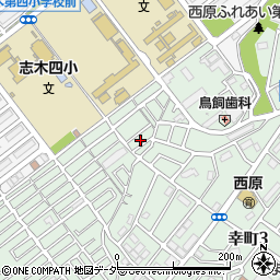 埼玉県志木市幸町3丁目17周辺の地図