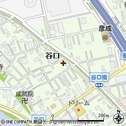 埼玉県三郷市谷口98周辺の地図