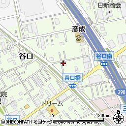 埼玉県三郷市谷口216周辺の地図