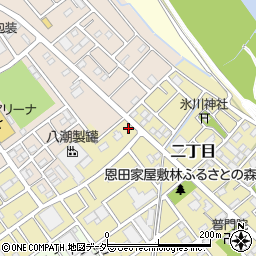 埼玉県八潮市二丁目11周辺の地図