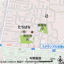 埼玉県川口市辻713-3周辺の地図