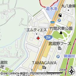 埼玉県入間郡三芳町竹間沢東6周辺の地図