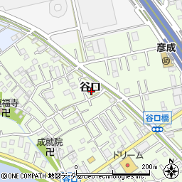埼玉県三郷市谷口62周辺の地図