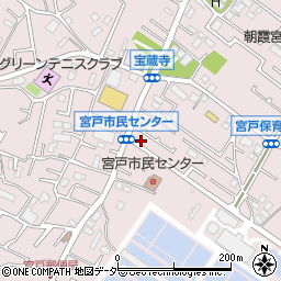 埼玉県朝霞市宮戸4丁目1-96周辺の地図