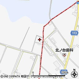 千葉県成田市横山203周辺の地図