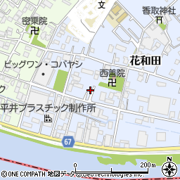 埼玉県三郷市花和田162周辺の地図