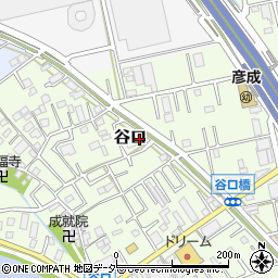 埼玉県三郷市谷口93周辺の地図