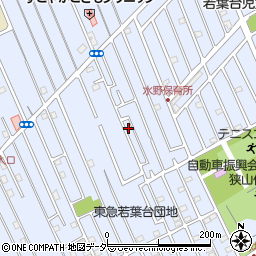 埼玉県狭山市水野697周辺の地図