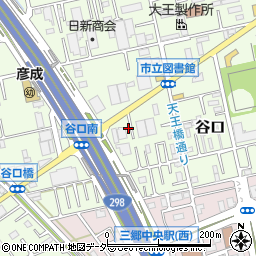 埼玉県三郷市谷口469周辺の地図