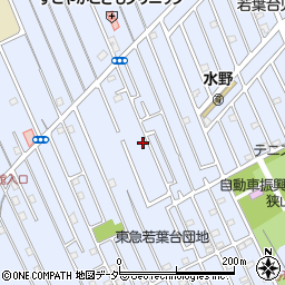 埼玉県狭山市水野707周辺の地図