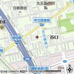 埼玉県三郷市谷口526周辺の地図