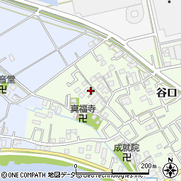 埼玉県三郷市谷口64周辺の地図