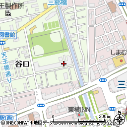 埼玉県三郷市谷口657周辺の地図