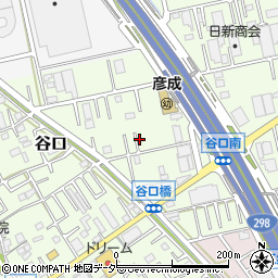 埼玉県三郷市谷口231周辺の地図