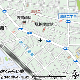 野崎・畳店周辺の地図
