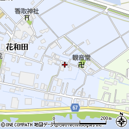 埼玉県三郷市花和田214周辺の地図