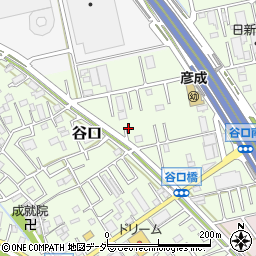 埼玉県三郷市谷口237周辺の地図