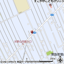 埼玉県狭山市水野824周辺の地図