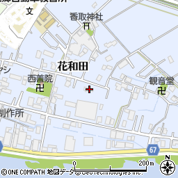 埼玉県三郷市花和田202周辺の地図