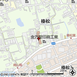川口市役所　新郷学校給食センター周辺の地図