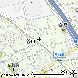 埼玉県三郷市谷口238周辺の地図
