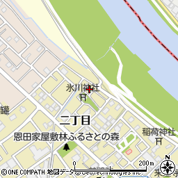 埼玉県八潮市二丁目128周辺の地図