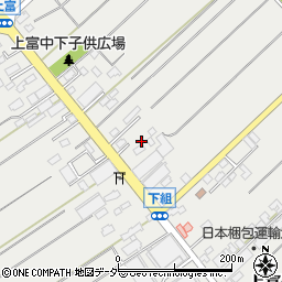 埼玉県入間郡三芳町上富376周辺の地図
