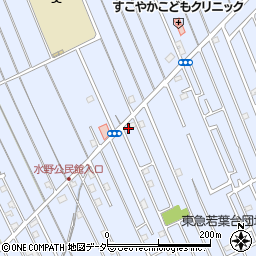 埼玉県狭山市水野809周辺の地図