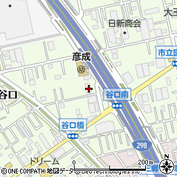 埼玉県三郷市谷口225周辺の地図