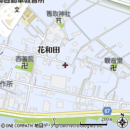 埼玉県三郷市花和田201周辺の地図