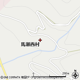 岐阜県下呂市馬瀬西村132周辺の地図