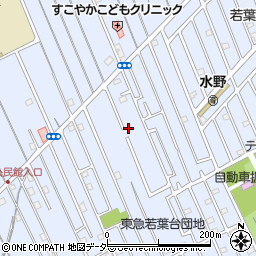 埼玉県狭山市水野722周辺の地図