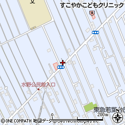 埼玉県狭山市水野808周辺の地図